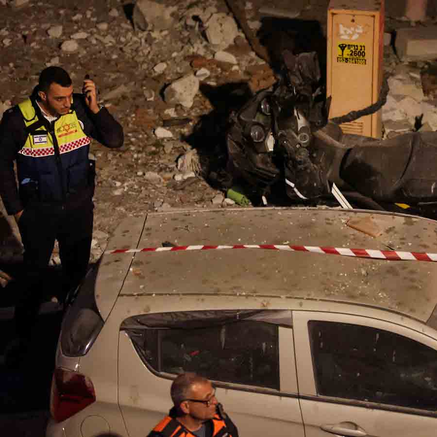 Iran hits Israel with cluster warhead missiles