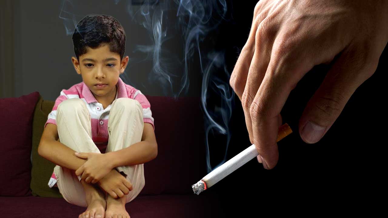 A new study says, Fathers dependence on nicotine may raise childs diabetes risk