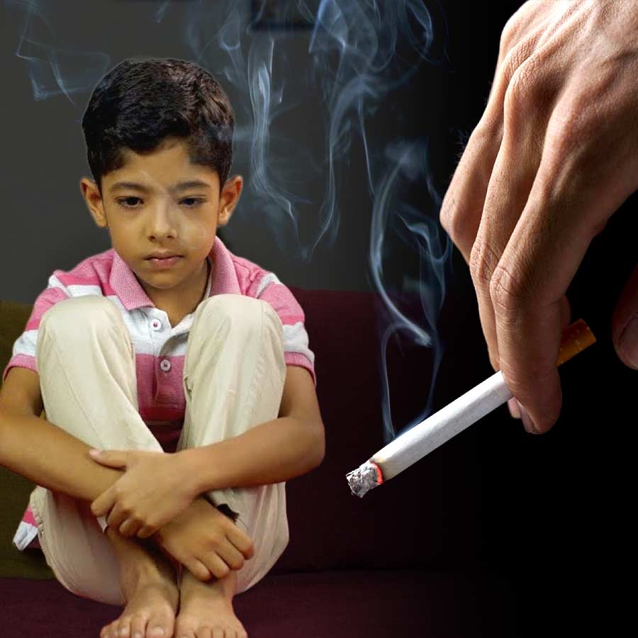A new study says, Fathers dependence on nicotine may raise childs diabetes risk