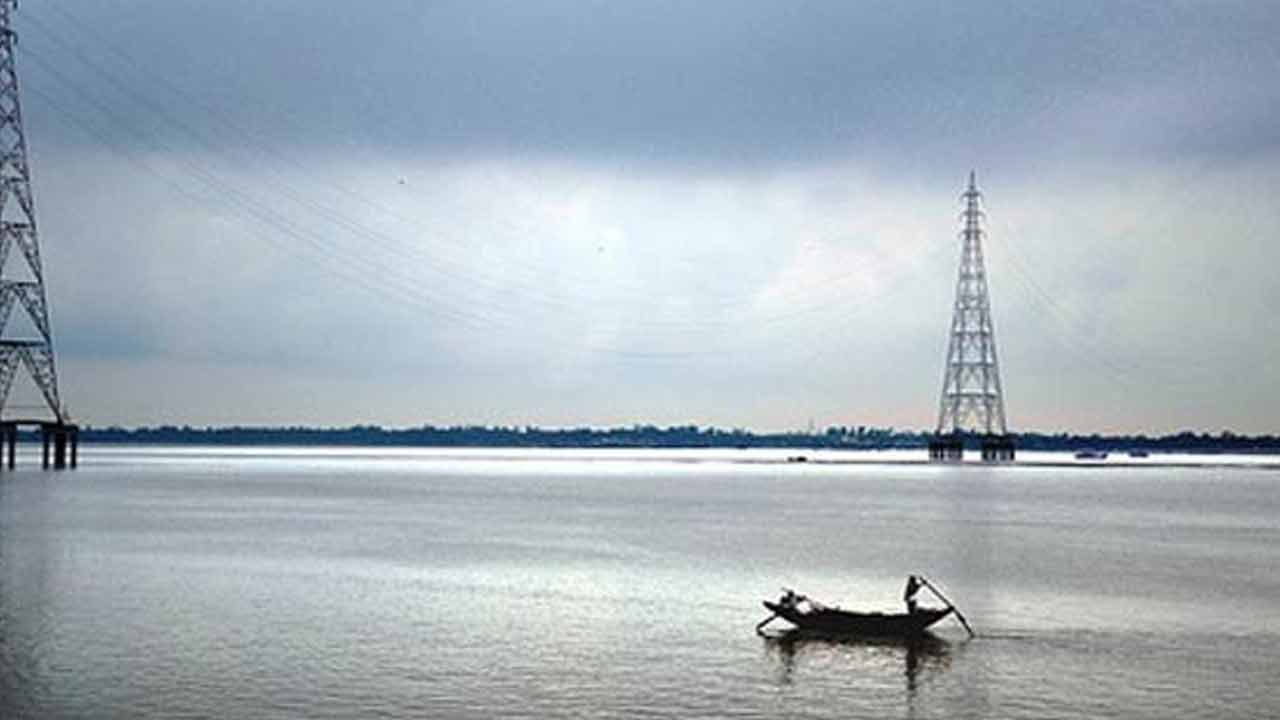 Preliminary work on the construction of the Gangasagar Bridge over the Muriganga has started in the mood of the polls