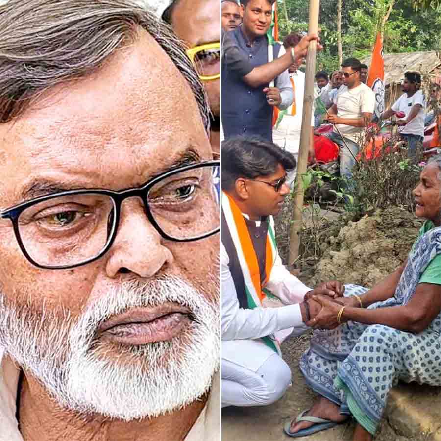 Tajmul Hossain (left) and Matibur Rahaman (right) Harishchandrapur TMC