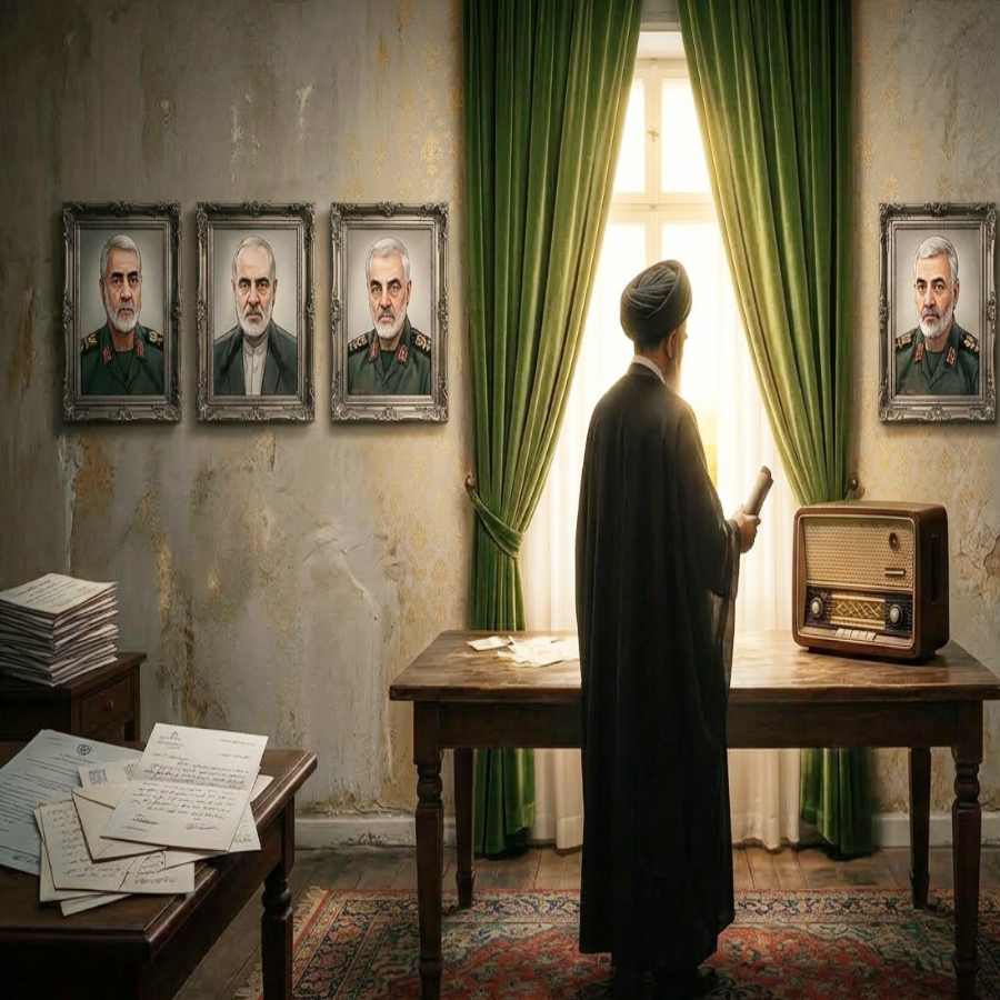 দেশের প্রকৃত দায়িত্বে কে আছেন, সেই অনিশ্চয়তাকে আরও তীব্র করে তুলেছে মোজতবার অনুপস্থিতি। এই অনিশ্চয়তার কেন্দ্রবিন্দুতে রয়েছে আইআরজিসি। ইরানের এই এলিট আধা সেনা বাহিনীকে ‘রাষ্ট্রের মধ্যে আরও একটি রাষ্ট্র’ বলে মনে করা হয়। এই আইআরজিসির পরিচালন কাঠামোর রাশ মোজতবার হাতেই। 