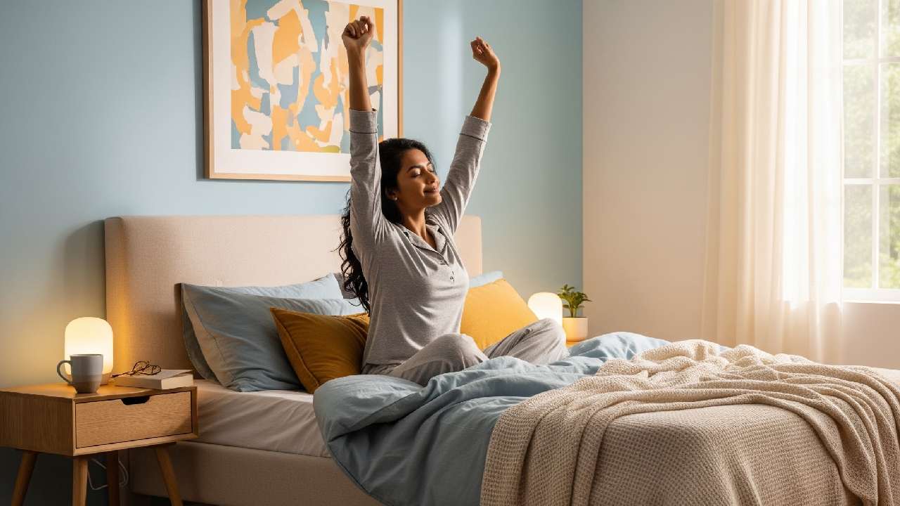 আরাম করে ঘুমোতে হলে ঘরের পরিবেশে বদলও দরকার। কী ভাবে তেমন  আবহ তৈরি করবেন?