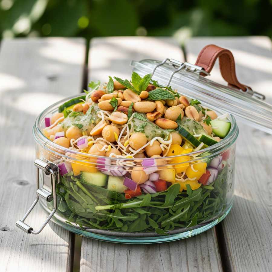 অঙ্কুরিত ছোলা-বাদাম সেদ্ধ অথবা কাঁচা মশলা দিয়ে মাখিয়ে নিন।