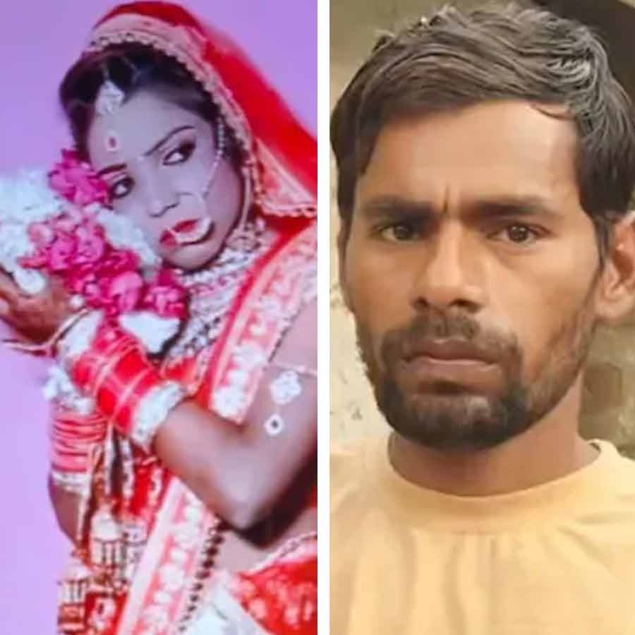 (বাঁ দিকে) রাজকুমারের স্ত্রী। (ডান দিকে) রাজকুমার। ছবি: সংগৃহীত।