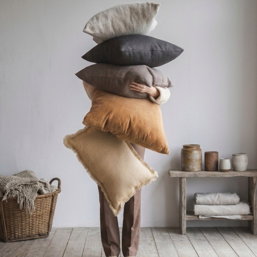 পুরনো বালিশ দিয়ে কী ভাবে ঘর সাজাবেন?