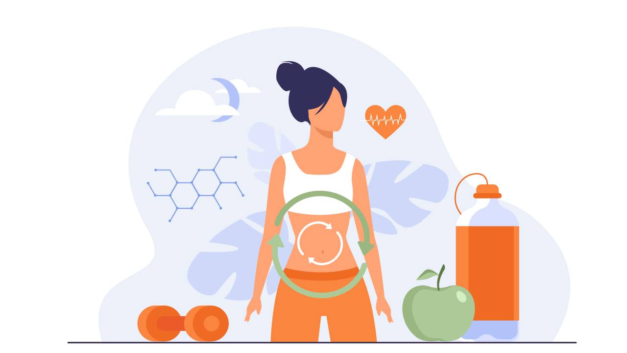 What is the hidden metabolic cause of gaining weight while eating healthy food