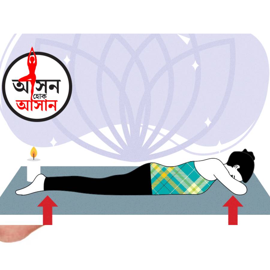 What are the health benefits of Makarasana, or Crocodile Pose dgtl