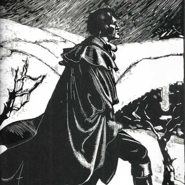 মূল উপন্যাসে হিথক্লিফ একটি অনাথ ছেলে, ‘ডার্ক-স্কিন্‌ড জিপসি’। 