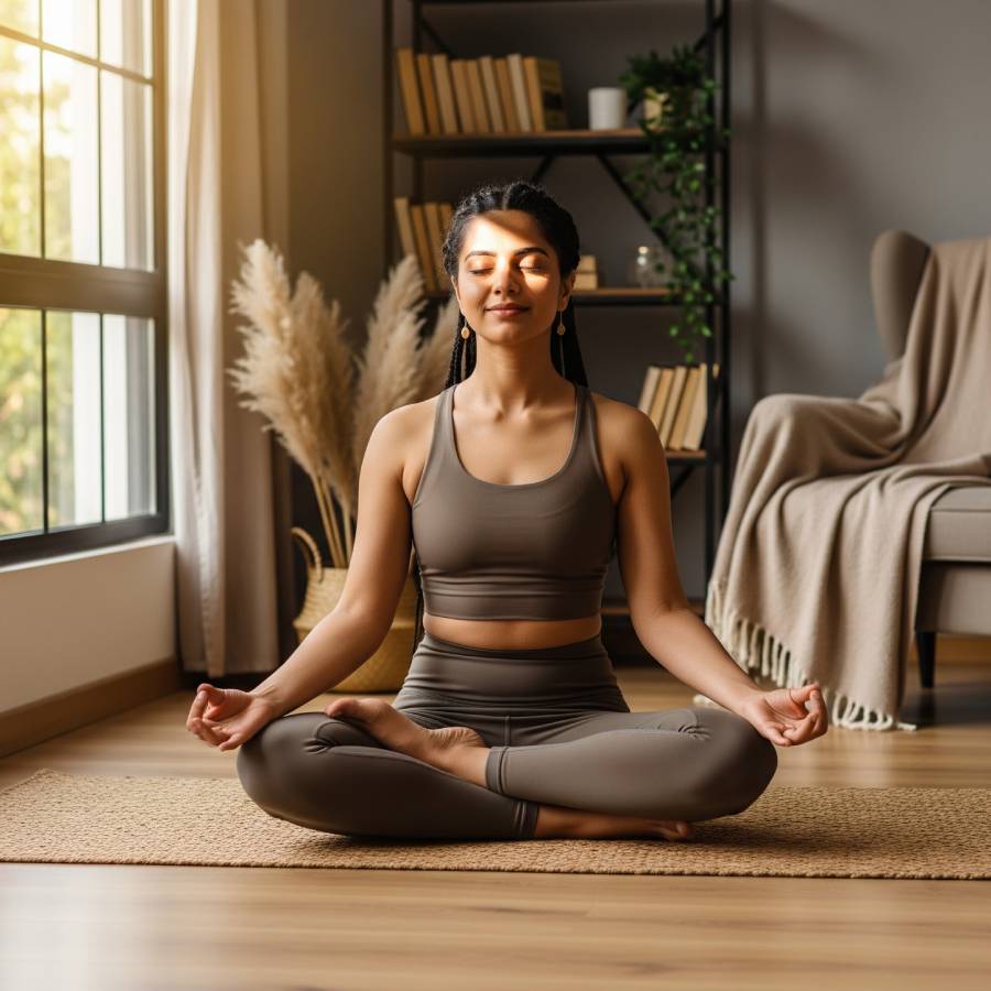 These are some cross-legged yoga poses to reap the benefits of sitting on the floor dgtl