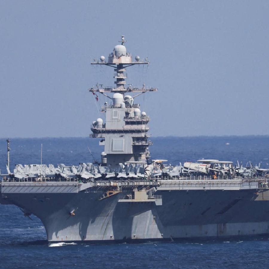 Sailors may responsible for USS Gerald R Ford fire incident in Red Sea, US Navy investigating