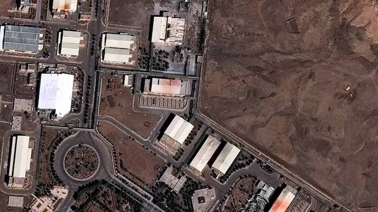 নাতান্‌জ় পরমাণু কেন্দ্র। ছবি: রয়টার্স।