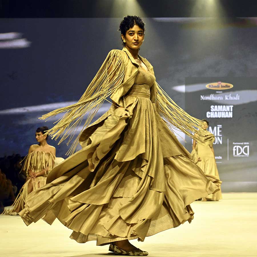 The Khadi presented a new, modern, and youthful avatar at Lakme Fashion Week dgtl