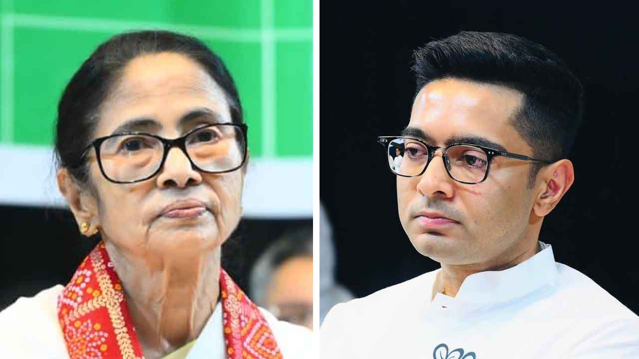 Mamata and Abhishek Banerjee