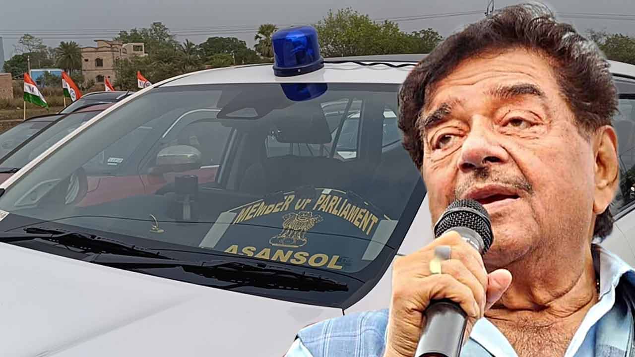 আসানসোলের তৃণমূল সাংসদ শত্রুঘ্ন সিন্‌হা।