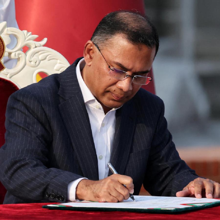 বাংলাদেশের প্রধানমন্ত্রী তারেক রহমান।