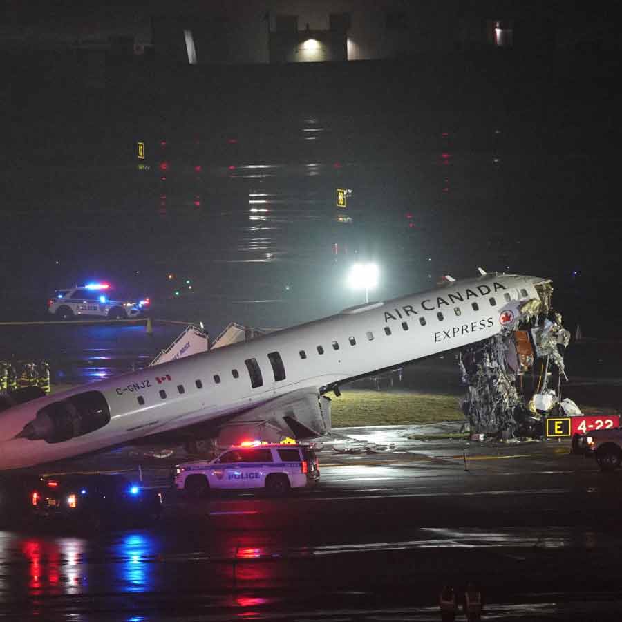 LaGuardia ATC panics as Air Canada Express plane collides with fire truck