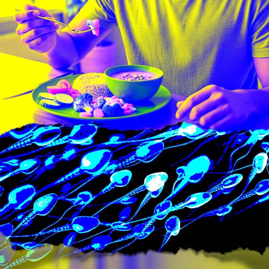 What are the best foods to include in male infertility diet