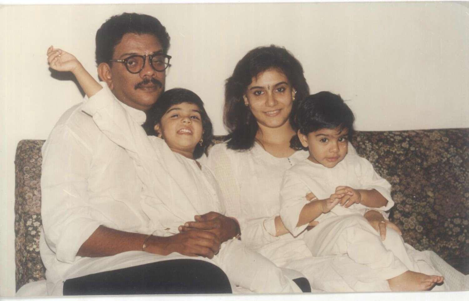 Priyadarshan and Lissy with their children