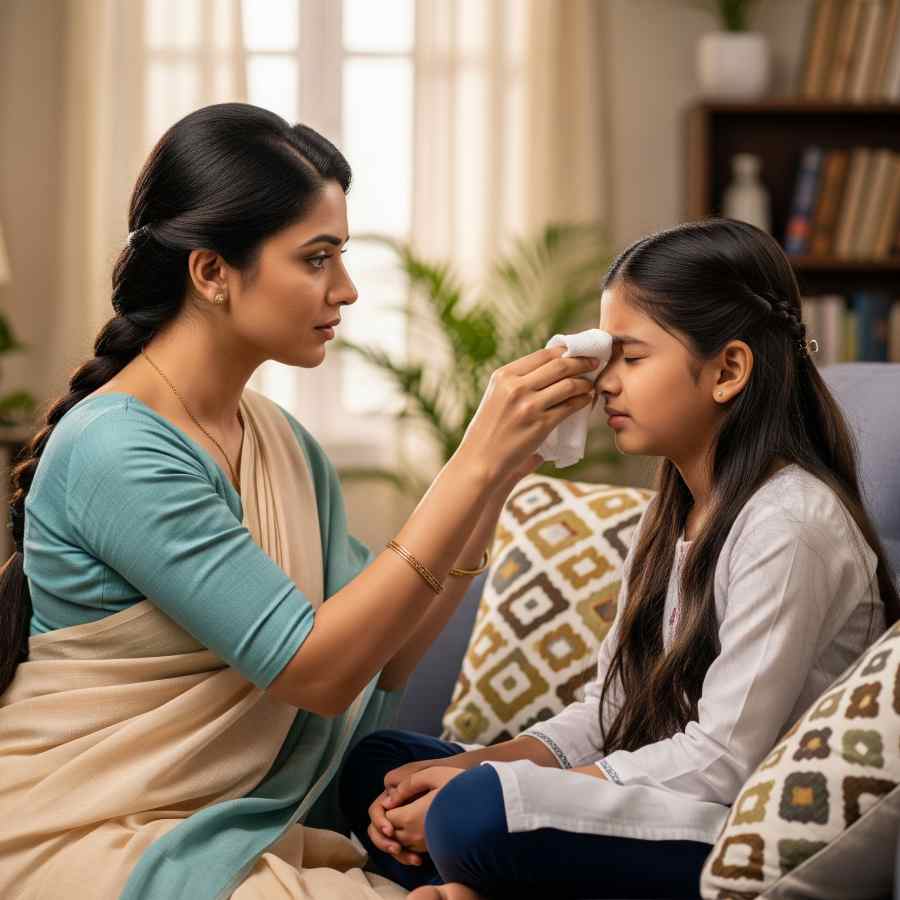 Immediate Home Remedies for Eye Pain in children