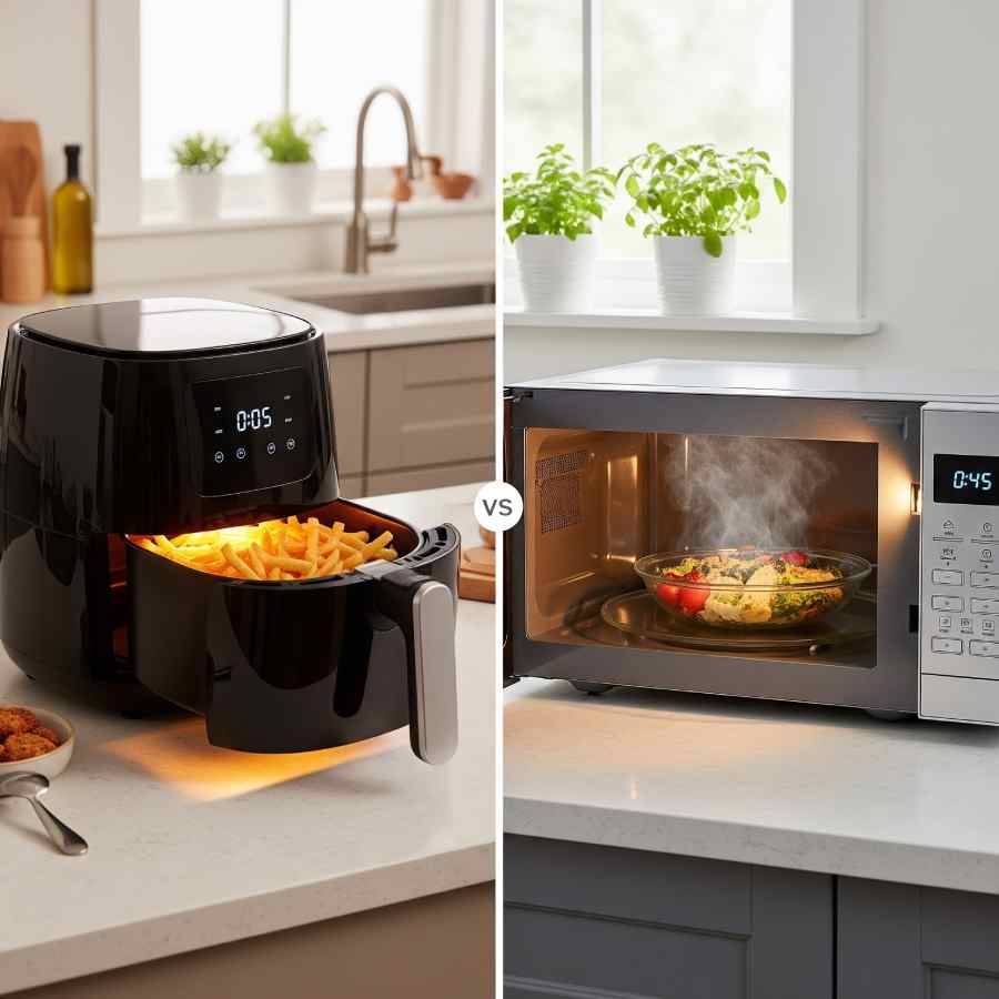 Discover whether air frying or microwaving does a better job at preserving nutrients
