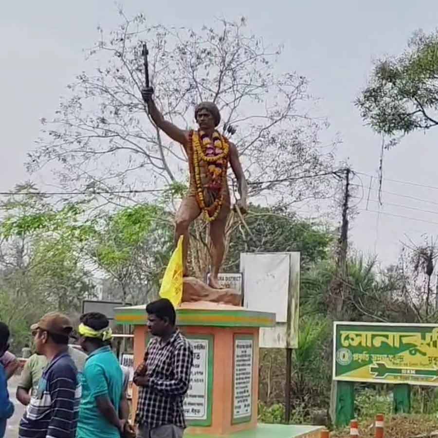 Bankura Statue Distortion