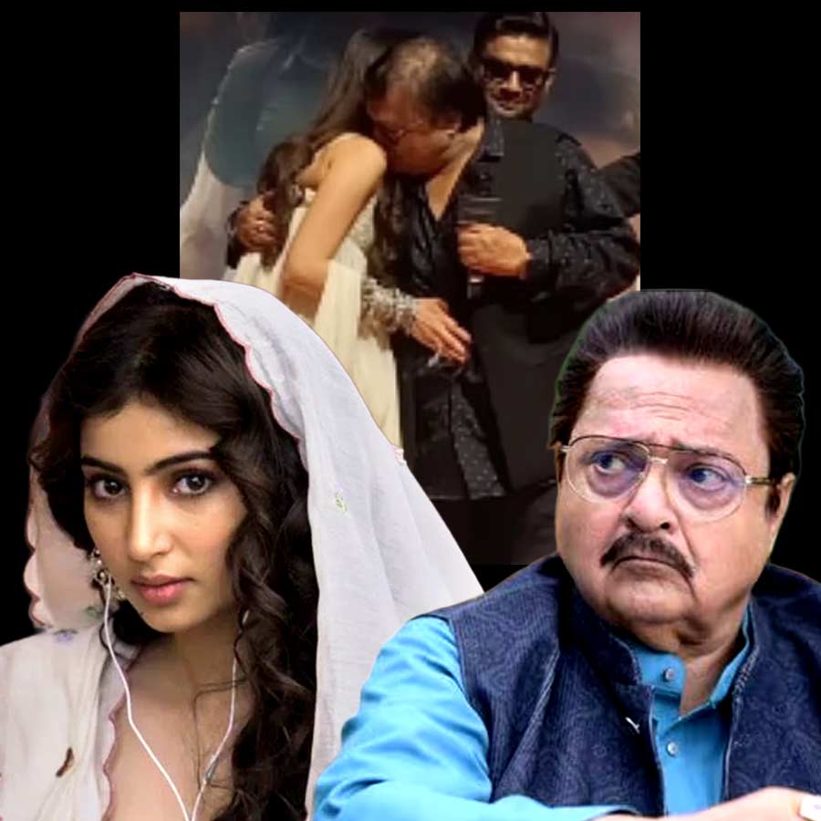 Rakesh Bedi reacts on creepy comments over Sara Arjun shoulder kiss at Dhurandhar trailer launch dgtl