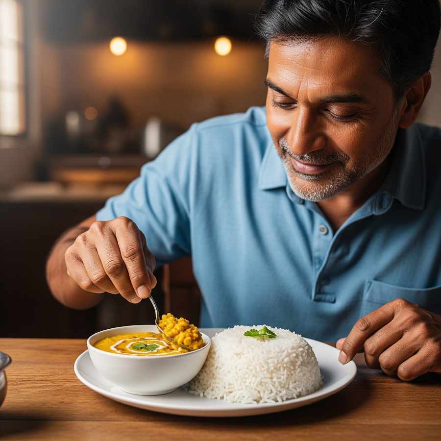 ডাল-ভাত খেয়ে কী ভাবে রোগা হবেন?