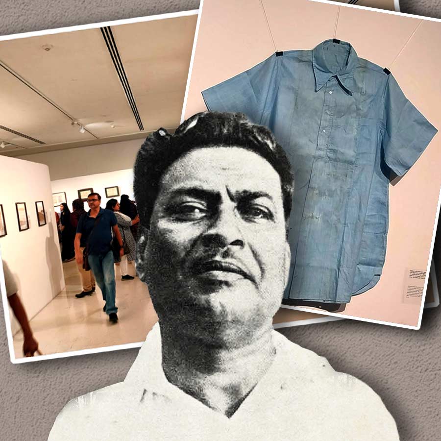 Inauguration of an exhibition on author Bibhutibhushan Bandyopadhyay in Kolkata Centre for Creativity dgtl