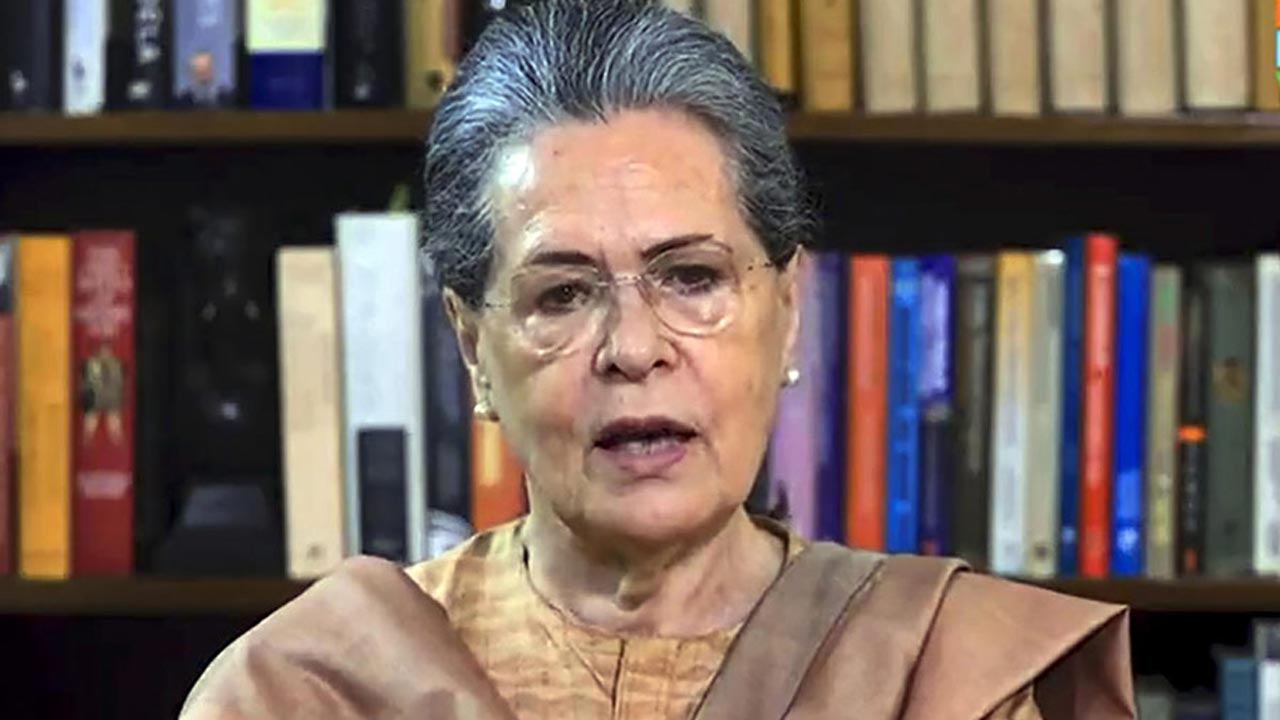 সনিয়া গান্ধী।