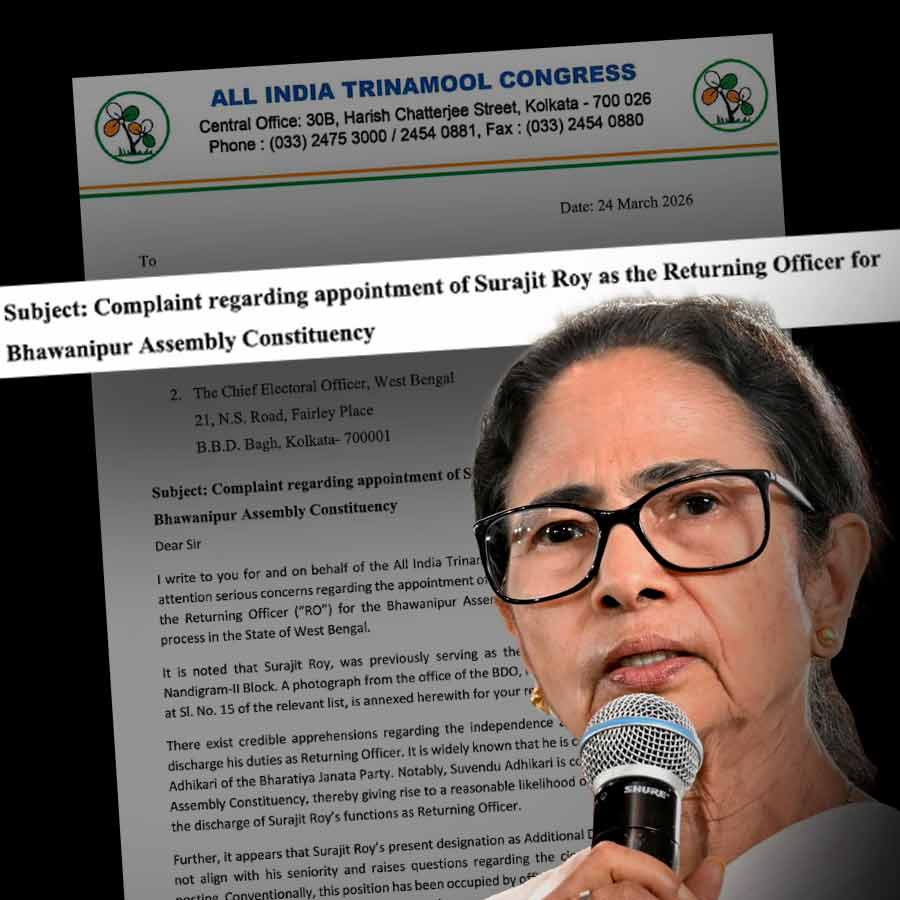 TMC writes to Election Commission seeking removal of Returning Officer Surajit Roy in Bhabanipur dgtl