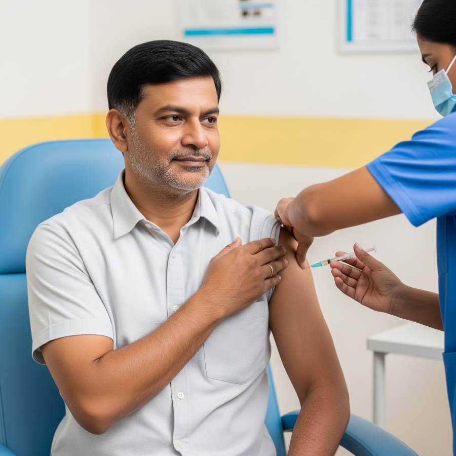 Why it is necessary to take influenza and pneumonia vaccine after 50 dgtl