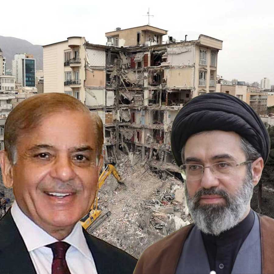 Shehbaz Sharif and Mojtaba Khamenei