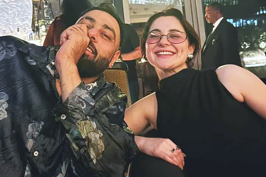 Badshah with Hania Aamir