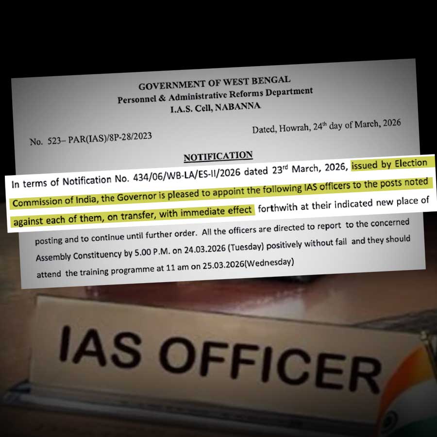 IAS officers Transfer
