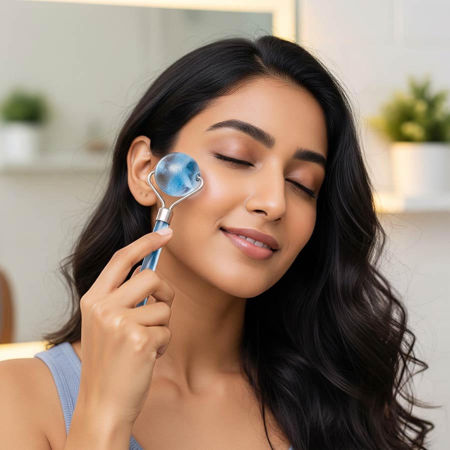 হিমশীতল গোলকেই ত্বকচর্চা! কী  ভাবে করতে হবে?