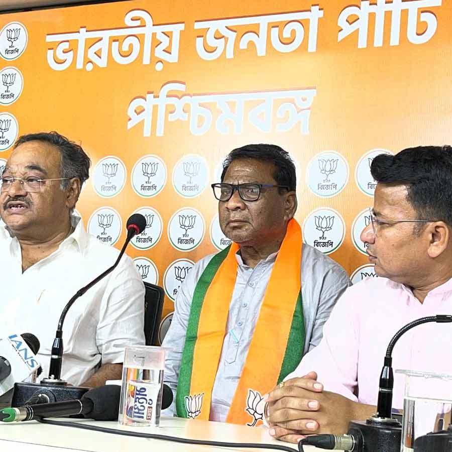 Purulia Zilla Parishad member and Santali author Kalendra Nath Mandi quits TMC, joins BJP