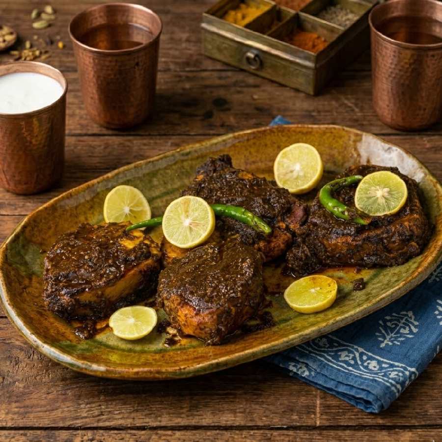 মাছে মিশুক মরিচের স্বাদ আর গন্ধ।