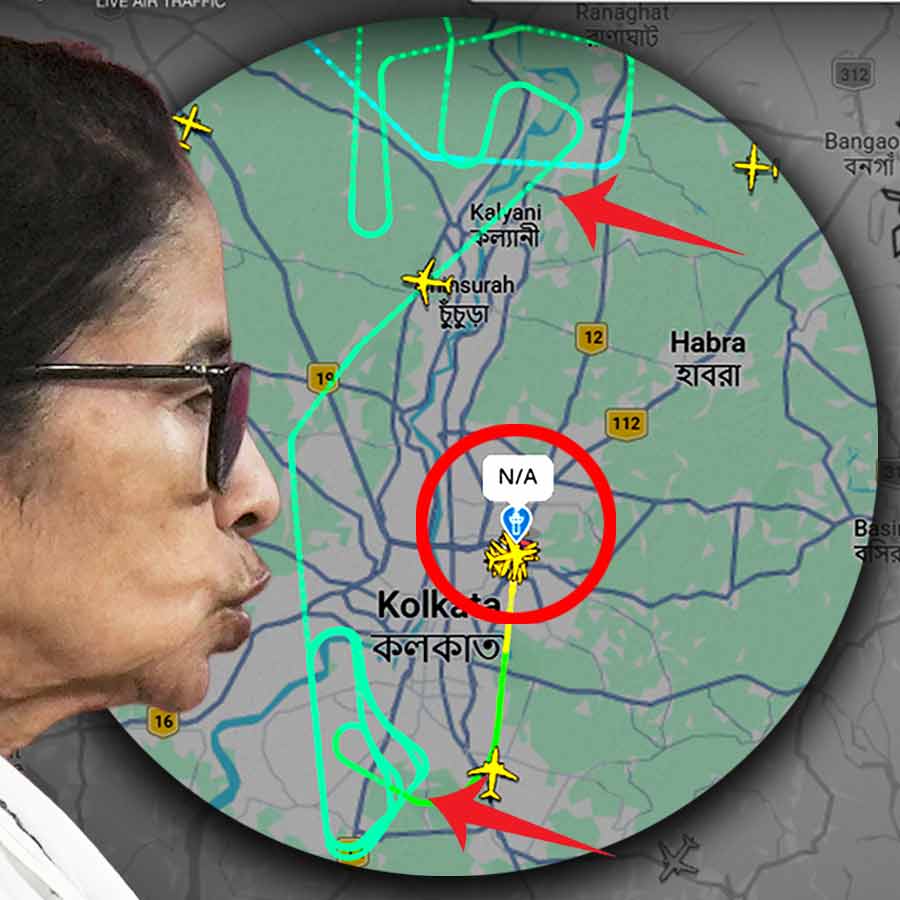 CM Mamata Banerjee was stuck mid-air for almost 1.5 hours due to bad weather dgtl