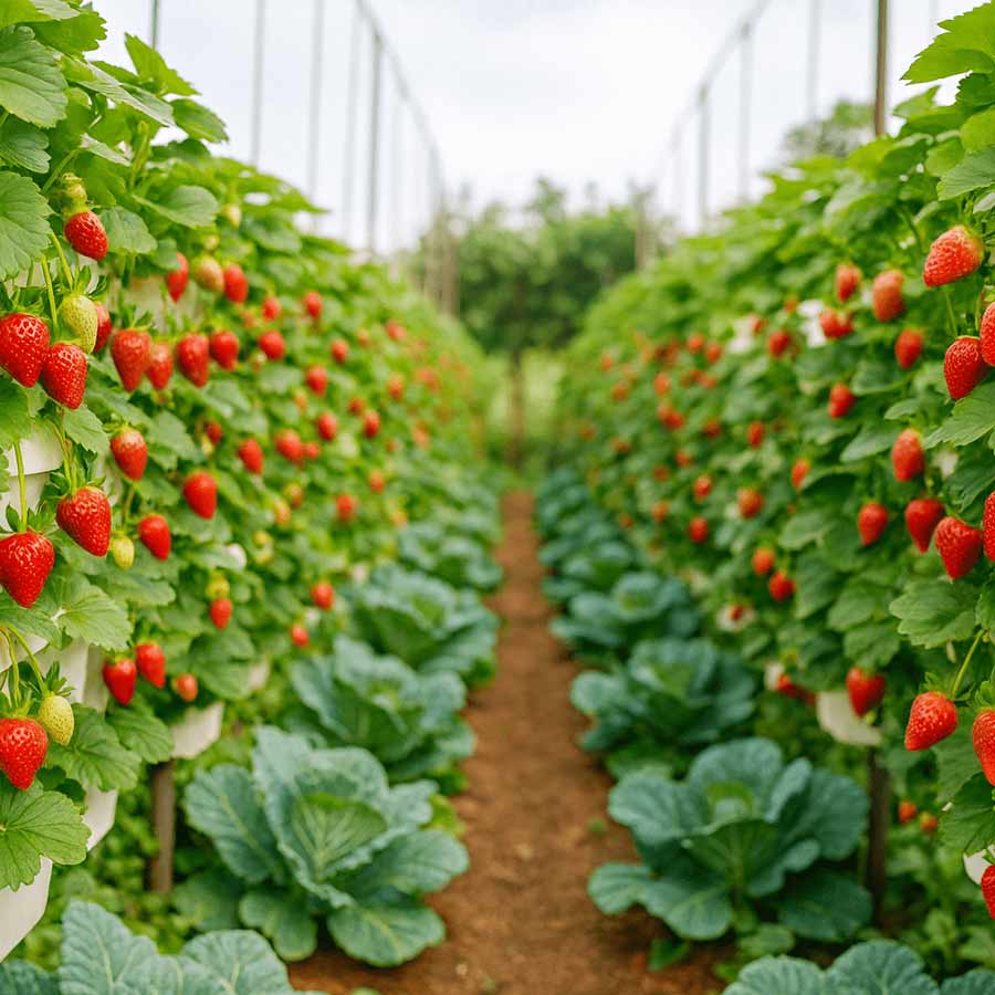 How Farmers Grow Strawberries Despite Tropical Heat, Turning Region into Berry Hub
