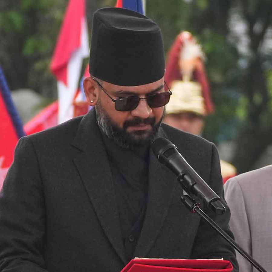 নেপালের নতুন প্রধানমন্ত্রী বলেন্দ্র শাহ ওরফে বলেন।