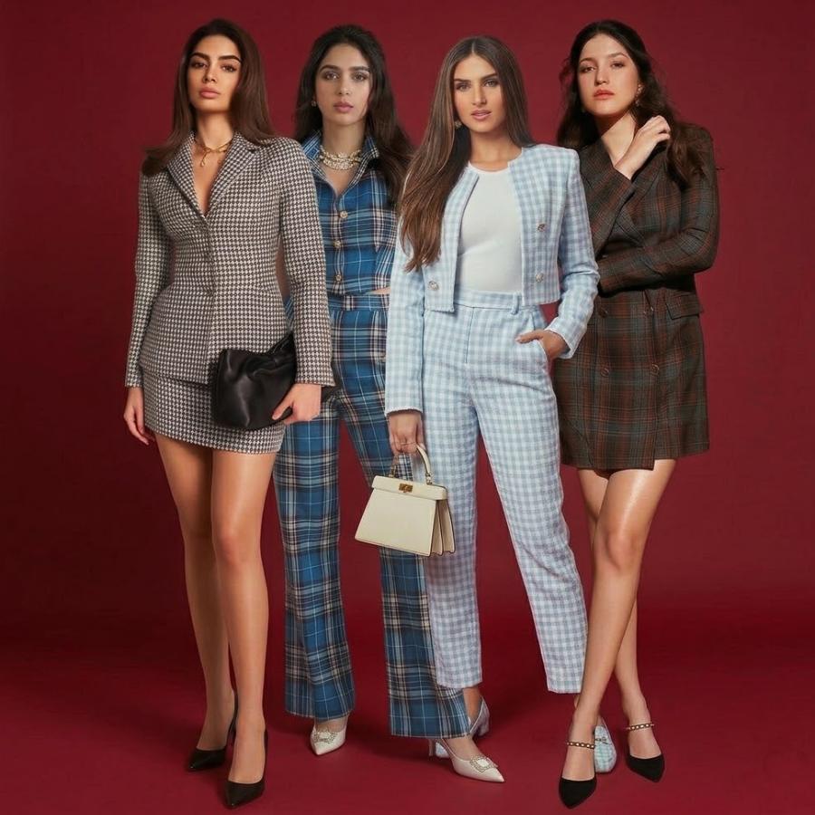 Gen Z brings checks back in style as Bollywood’s rising stars lead the way dgtl