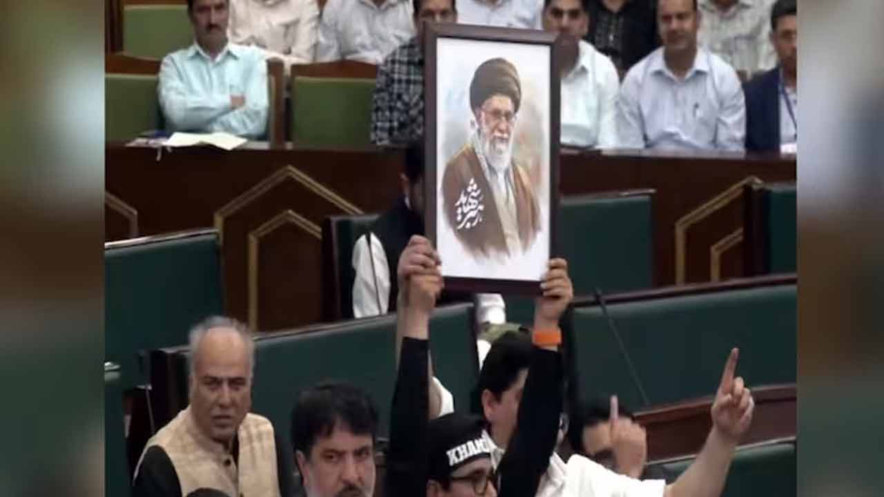 Unrest in Jammu and Kashmir Assembly as some MLAs protest Iran’s Supreme Leader Ayatollah Ali Khamenei killing