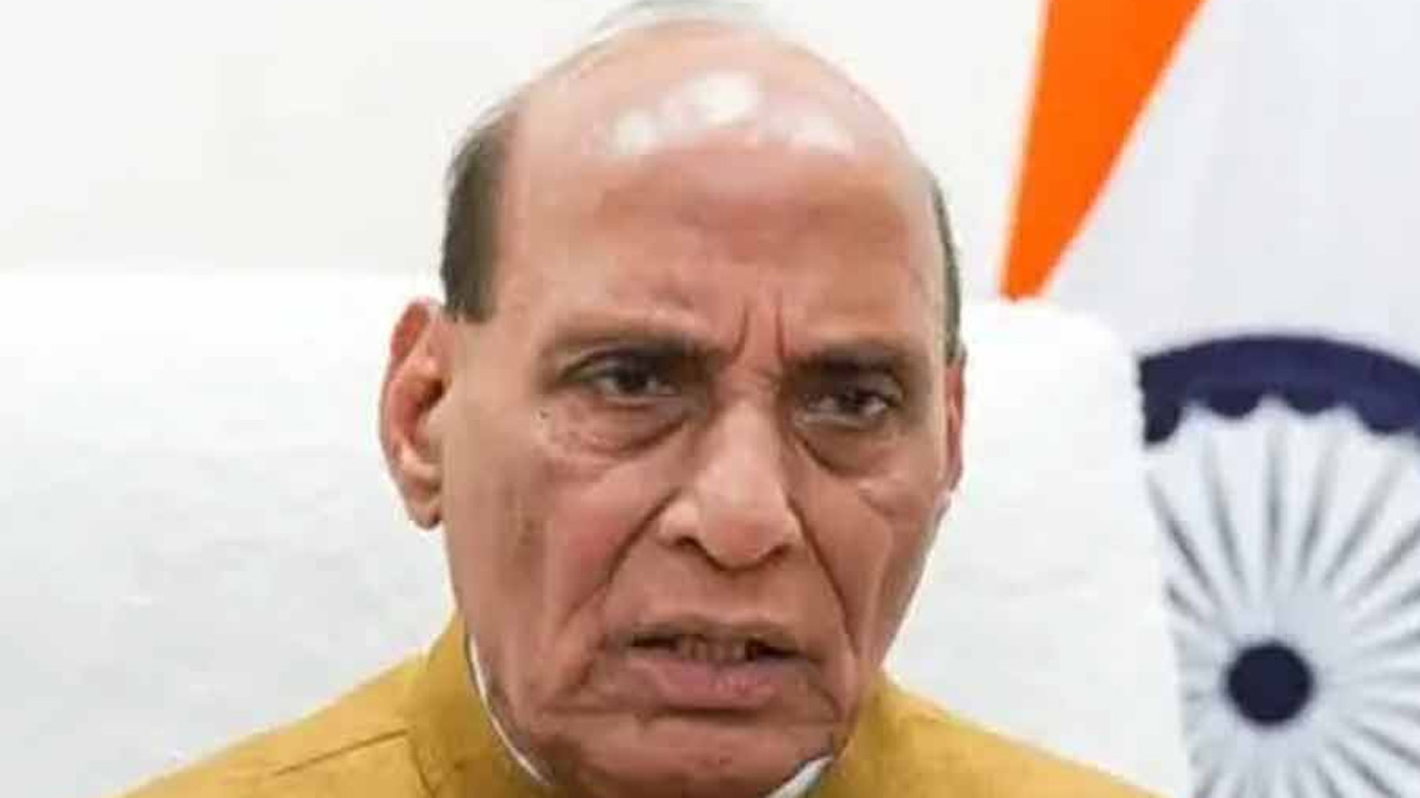 কেন্দ্রীয় প্রতিরক্ষামন্ত্রী রাজনাথ সিংহ।