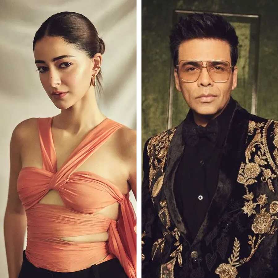 Karan Johar slammed for patting Ananya Panday on her back on stage dgtl