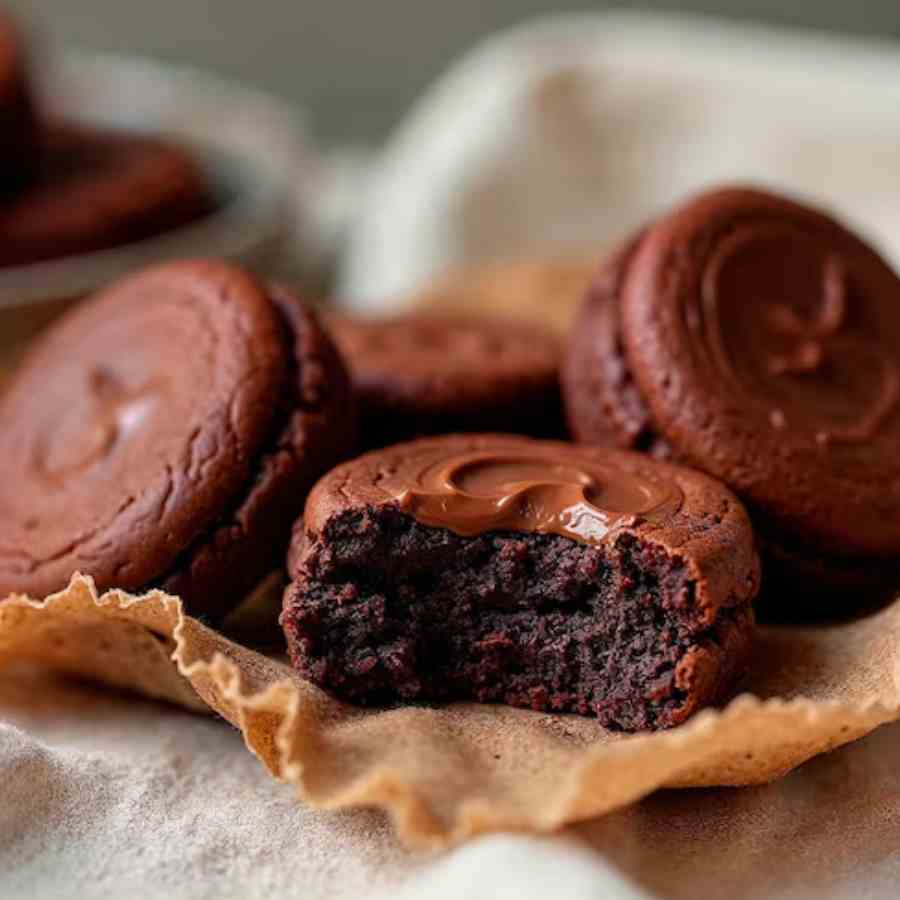 চকোলেট লাভা কুকি।