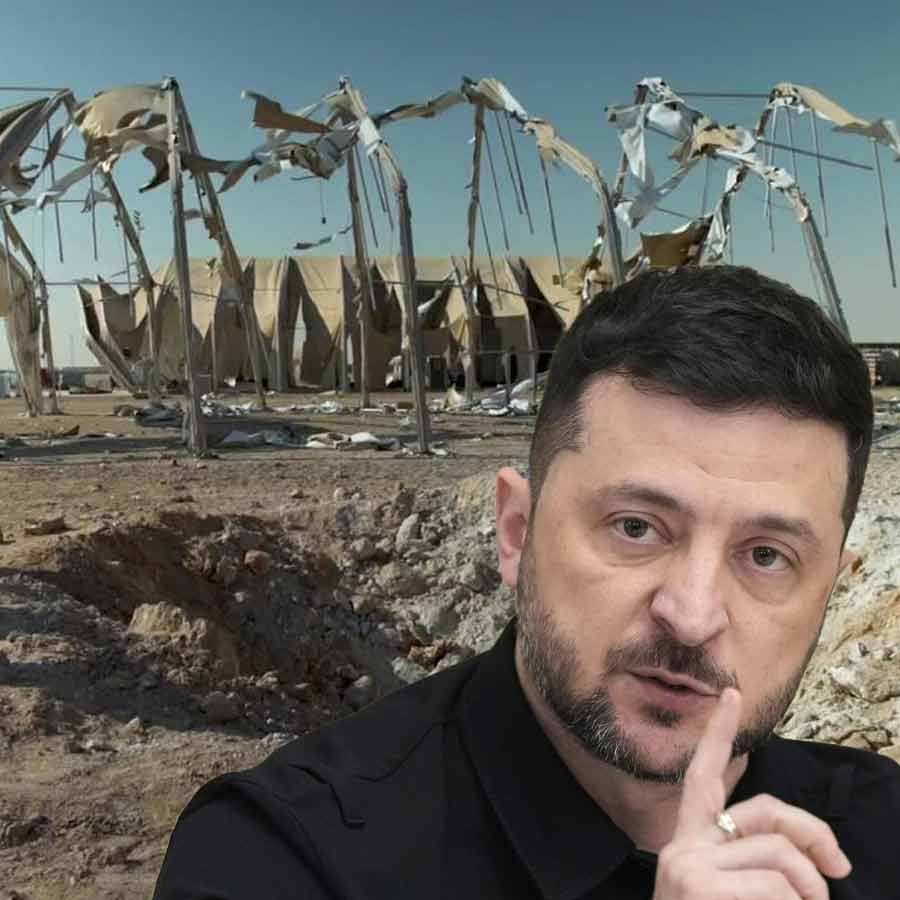 Satellite images of US airbase in Saudi Arabia sent to Iran by Russia before attack, Claims Ukraine President dgtl