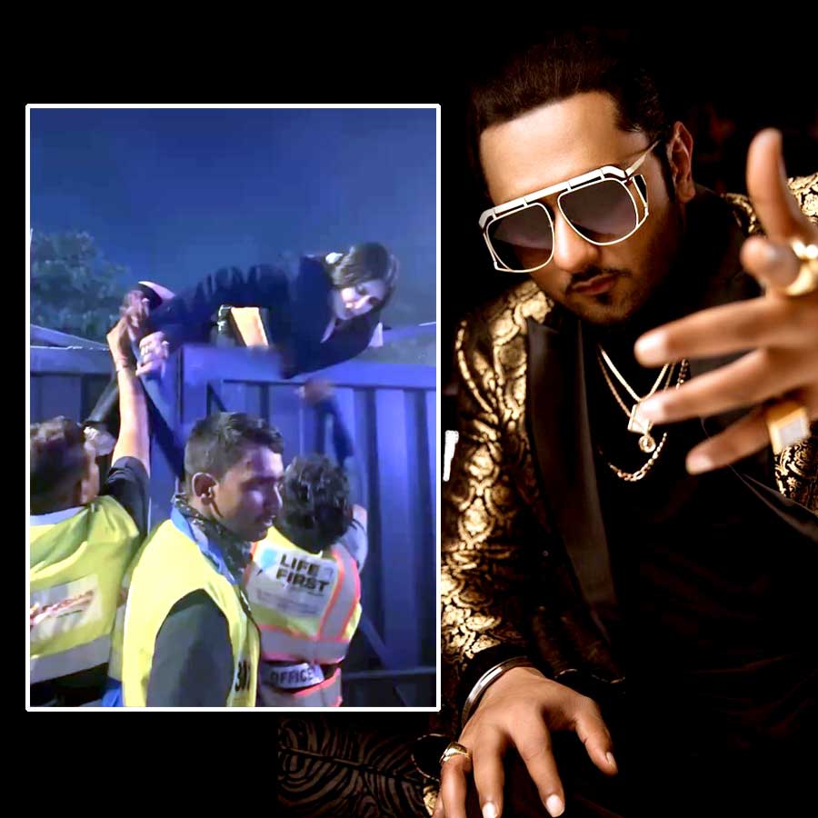 A fan tried to enter Honey Singh’s concert without tickets dgtl