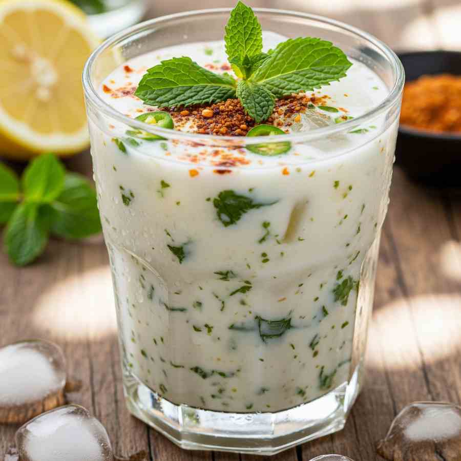 মশলা ঘোল, লস্যি থেকে পুদিনা-দইয়ের শরবত, দই দিয়ে নানা রকম পানীয় তৈরি করা যায়।