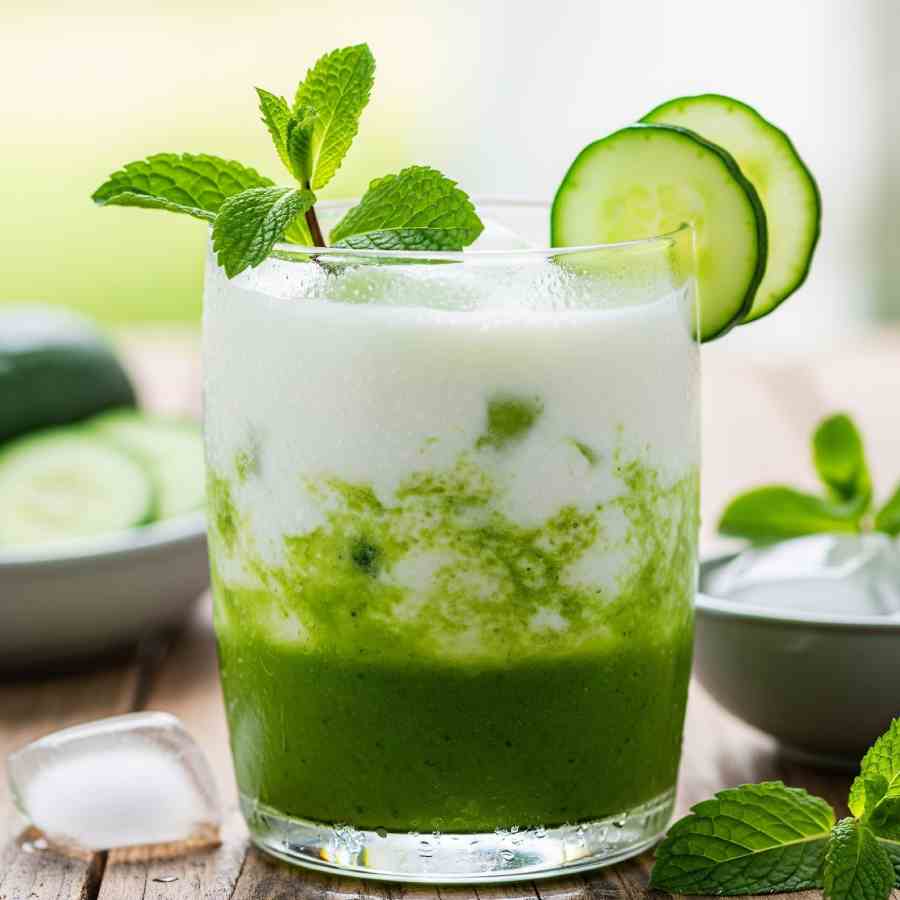 শসা-দইয়ের কুলার।